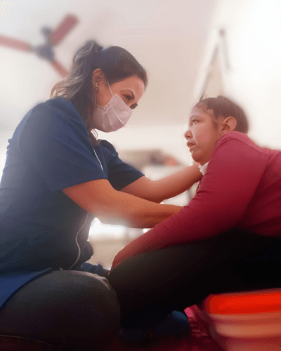 Reabilitação neurofuncional para adultos e criança domiciliar.