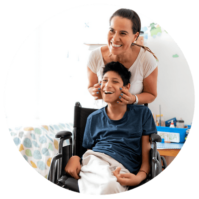 Reabilitação neurofuncional para adultos e criança domiciliar.